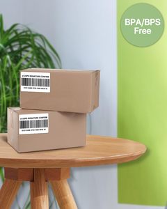Etiquetas Adhesivas de Papel Térmico Rectangulares Blancas de <span class=keywords><strong>3x2</strong></span> Pulgadas para Uso en Supermercados, Compatibles con Impresoras de Etiquetas Térmicas - Product Image 3