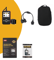 Herramienta de diagnóstico automático para coche y camión pesado V500, escáner con adaptador obd de alta calidad