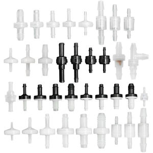 ZDVseal 1/16 "à <span class=keywords><strong>3</strong></span>/8" Mini clapets anti-retour en plastique multi-matériaux vanne unidirectionnelle pour solvants chimiques gaz liquide - Product Image 1