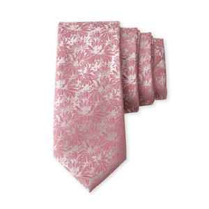 طقم جيب مربع وربطة عنق من البوليستر الكلاسيكي بنمط الأزهار للرجال ، نمط مخصص غير رسمي/حفلات/أعمال لحفلات الزفاف - Product Image 5