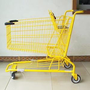 Custom Supermarkt & Gemakswinkel Winkelwagentjes Met 90/100/120l Opslagmand Handduwwiel Gemakswagen - Product Image 4