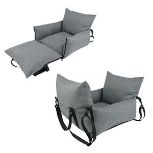 Fabricantes personalizados a prueba de masticar, fundas de asiento de coche para perros, cama de viaje para mascotas - Product Image 2