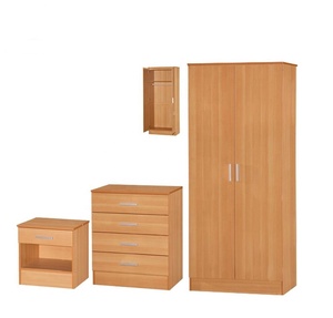 Armadio a 2 ante moderno, economico e pratico, lucido, serie Trio - Product Image 6
