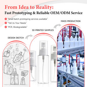 Giá rẻ kích hoạt chai an toàn vật liệu nhựa phun chai thích hợp cho bao bì mỹ phẩm Refill chai có thể được phun - Product Image 6