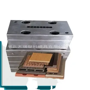 Customized Hollow Floor Decking Plastic PP PE WPC Extrusion Mould Die