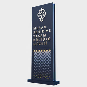DHD LC Fabricante Modern Pylon Sign Personalizar Led Pylon Sign Metal Wayfinding Directional Pylon Sign - Product Image 5