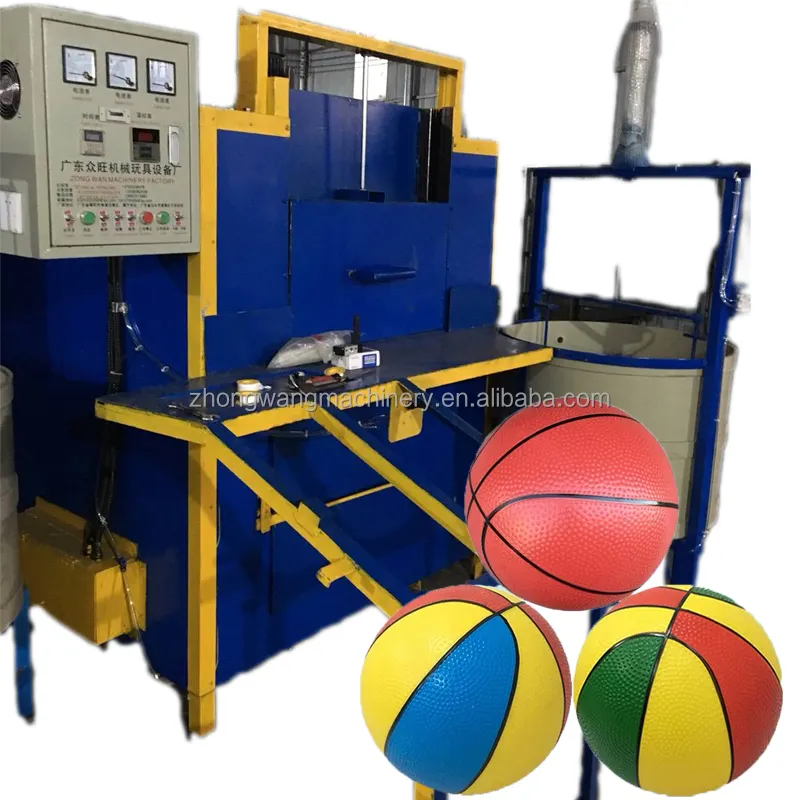 Sport Football Production Line Solid Rubber Balls Toy Making Automatic Pvc Ball Roto Moulding Machine