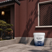 Peinture d'Émulsion Extérieure Imperméable à Séchage Rapide, Anti-Humidité, Durable et Résistante aux Intempéries pour Grands Bâtiments Commerciaux – Vente en Gros