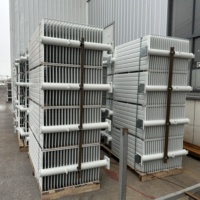 Radiador de Transformador Sumergido en Aceite, Radiador de Aletas Corrugadas de Acero SPCC de 310~520 mm, Refrigeración ONAN para Subestaciones