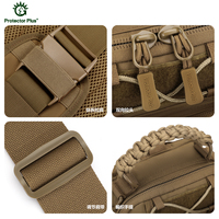 Sac à dos tactique pour homme Protector Plus, coque rigide, EDC, nylon, sac de poitrine, sac à bandoulière léger, sac à bandoulière tactique d'extérieur