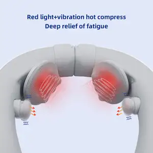 Mini masaje de cuello de impulso de vértebra Cervical de amasado inteligente inalámbrico eléctrico portátil inteligente