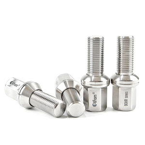 Boulon de roue anodisé en aluminium M12 M18 AL5052 AL6061 AL6063 AL7075 AL5083, boulon de fixation, boulon à collier sphérique - Product Image 2