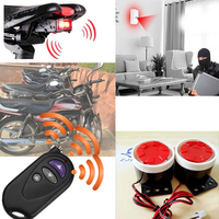 Inde Offre Spéciale télécommande universelle sans fil moto alarme télécommande sécurité télécommande multifonctionnelle