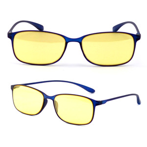 Lunettes d'ordinateur anti-lumière bleue, monture complète, verres en polycarbonate, pour le jeu et le bureau - Product Image 1