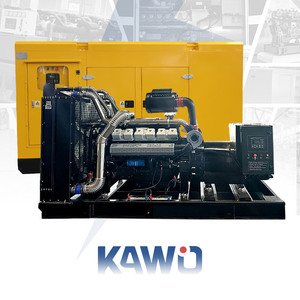 Kawo 400kw di động Trailer gắn máy phát điện diesel 12-giờ bình nhiên liệu 60Hz tần số ATS tùy chọn 480V đánh giá tự động im lặng mở khung - Product Image 3