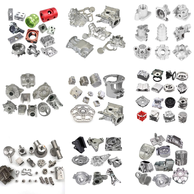 Aluminum Die Cast Automotive Housing Parts Custom CNC Machined Components ADC12 Precision OEM Factory