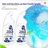 Agent nettoyant détartrant moussant pour toilettes et carrelages de salle de bain, parfum floral préféré, 500 ml, élimine les taches