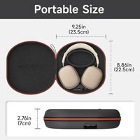 Étui de batterie à prix d'usine pour AirPods Max, étui de chargement portable et sac de voyage pour AirPods Max et Pro Max