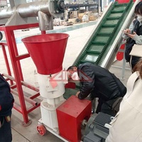 LIMA 100 kg/h Machine de fabrication de granulés pour la fabrication d'aliments pour bovins moutons poulets chèvres oiseaux Machine de traitement d'aliments pour animaux