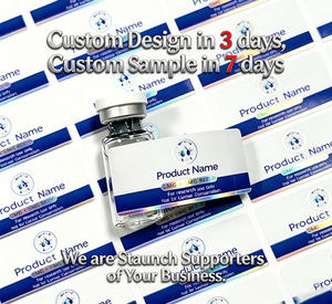 <span class=keywords><strong>Caja</strong></span> de Medicamentos Personalizada con Diseño Gratuito, Impermeable y Ecológica, Etiqueta <span class=keywords><strong>para</strong></span> 2ml/3ml/10ml, <span class=keywords><strong>Caja</strong></span> <span class=keywords><strong>para</strong></span> Péptidos, 1 Paquete, 2 Viales, Estuche <span class=keywords><strong>para</strong></span> Pastillas - Product Image 5
