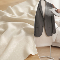 Tissu en coton enduit d'aluminium pur métallique, isolant thermique pour planche à repasser