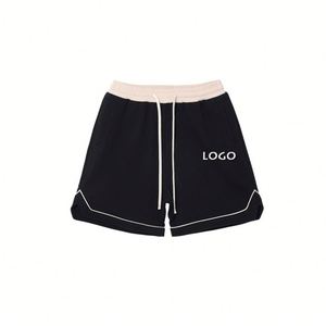 Pantalones Cortos Deportivos Casuales para Hombre, Personalizados, de Algodón y Elastano, 380g, Cintura Media Elástica, Transpirables, Impermeables, Ecológicos, Estampados, Holgados, de Secado Rápido - Product Image 3