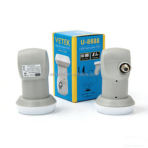 Receptor de Satélite OMOVO TV Universal Banda KU 1 2 4 de Plástico con Salida 4K HD y LNB Optimizado T12V, Garantía de 13 Meses - Product Image 1