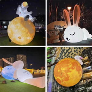 Inflables Publicitarios para Eventos Promocionales, Globo Gigante Inflable con Luces LED del Sistema Solar con <span class=keywords><strong>Ocho</strong></span> <span class=keywords><strong>Planetas</strong></span>, Incluyendo la Tierra <span class=keywords><strong>y</strong></span> <span class=keywords><strong>el</strong></span> <span class=keywords><strong>Sol</strong></span> - Product Image 3