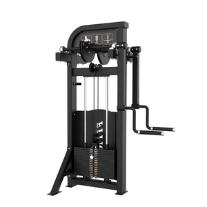 Peralatan Fitness Gym, peralatan besi angkat bahu & dada Fitness tahan lama dengan Pin keamanan dapat diatur - Product Image 2