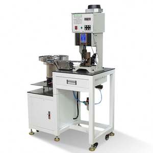 Máquina crimpadora de terminales semiautomática ultrasilenciosa con placa vibratoria de alimentación de terminales y máquina perforadora de terminales sueltos - Product Image 6