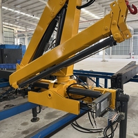 Chine TENGCHANG a fabriqué une mini grue montée sur camion à flèche articulée de 2 tonnes pour la construction à partir de Turquie