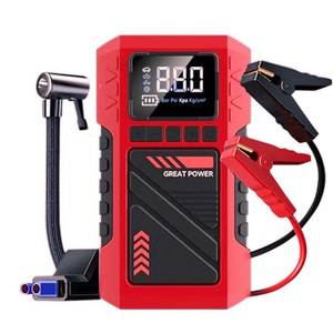 Great Power Jump Starter 12V 300A Digital Screen Air <b>Pump</b> Car Emergency - Product Image 1