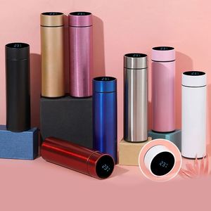 Thermos intelligent personnalisé en gros de 16 oz et 17 oz avec bouteille d'eau à température contrôlée, logo imprimé, emballage personnalisé, coffret cadeau d'entreprise - Product Image 2