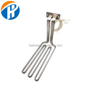 Tubo de Calentamiento Plano para Freidora, Calentador Tubular, Elemento Calefactor Eléctrico para Restaurantes de Comida Rápida - Product Image 5