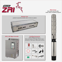 Fabricant Professionnel Chinois ZRI Pompe à Eau Solaire Immergée DC 8 Pouces 5HP 8SP95