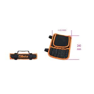 BETA - 020020000 Cartera de herramientas enrollable vacía hecha de poliéster duradero-EAN 8054809245690 HERRAMIENTAS Y CHALECOS - Product Image 1