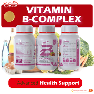 Complejo de <span class=keywords><strong>Vitamina</strong></span> B 8 en Tabletas, 8 Vitaminas Solubles en Agua, en Existencia |   Mejora la Inmunidad, Uso en Adultos, 60 Tabletas/Botella |   Envío Rápido al por Mayor - Product Image 2
