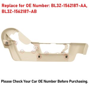 Protection de siège Ford F150 Lincoln Mark LT, housse noire en ABS, 2009-2014 - Product Image 4