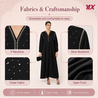 Baju Kurung personnalisé deux pièces pour femme, tunique rose pâle, dentelle blanche festonnée, selendang, OEM ODM, taille sur mesure