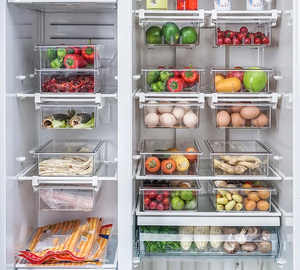 Contenedor de Almacenamiento de Huevos y Frutas Tipo Cajón para el Hogar y Camping, Organizador de Refrigerador y Caja de Almacenamiento para Cocina - Product Image 6
