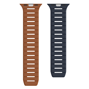 Cinturino in Silicone Magnetico Bicolore RYB per <span class=keywords><strong>Apple</strong></span> <span class=keywords><strong>Watch</strong></span> Serie 10 9 8 7 6 <span class=keywords><strong>5</strong></span> - Product Image 1