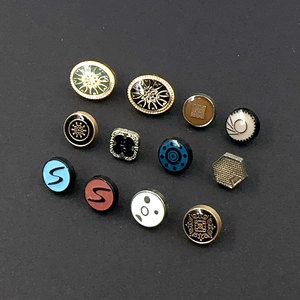 OEM Decorative Accessories Clothing <strong>Snap</strong> <strong>Button</strong> <strong>Supplier</strong> Zinc Alloy Press <strong>Button</strong> With Custom Design Logo - Product Image 5