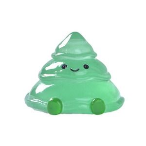 Nuevas figuras luminosas de resina de árbol derretido para micropaisajes de nieve, pequeños adornos navideños, bolsas sorpresa - Product Image 5