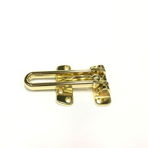 Protection de poignée de porte en zinc avec butée à 3 positions et installation facile pour salle de bain et cuisine - Product Image 1