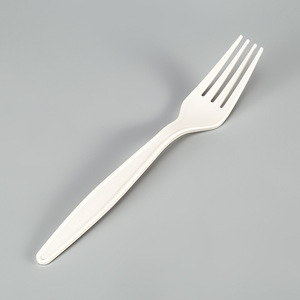 Juego de Cubiertos <span class=keywords><strong>Desechables</strong></span> Biodegradables y Ecológicos de PLA, Cuchara, Tenedor y Cuchillo, en Oferta - Product Image 3