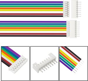Kit de 40 Conectores JST 2.0 PH de 8 Pines, Incluye 20 Cables Hembra de 150 mm y 20 Conectores Macho Micro JST PH2.0mm de 8 Pines - Product Image 5
