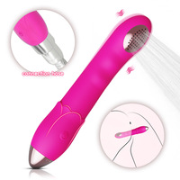 Vibrateur en gros pour stimulation du point G et du clitoris, dildo éjaculateur, masseur étanche pour femmes