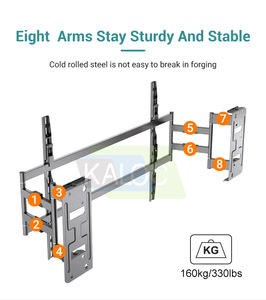 Soporte de TV de montaje en pared de <span class=keywords><strong>ocho</strong></span> brazos, soporte de TV Para pared, estante Para Televisión, soporte de TV de yeso, 85-120 - Product Image 3