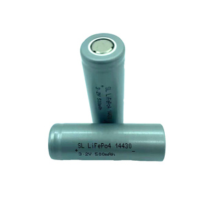 แบตเตอรี่ลิเธียมไอออน Lifepo4 รุ่นใหม่เอี่ยม 3.2v 500mah ระดับมืออาชีพ แบบชาร์จได้ รุ่น 14430 สินค้าพร้อมส่ง - Product Image 1