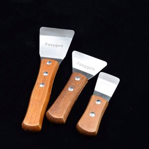 Spatule rectangulaire de marque Foxygen, prix usine Guangdong, avec option de suspension pour chauffage à air, bande en caoutchouc blanche, noire ou transparente - Product Image 1